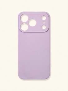 1pc 5 Colors Optional Solid Matte Phone Case Covers Unisex Minimalist All-Match Style Daily Versatile Black Beige Pink Blue Purple TPU Soft Shell Full Coverage Anti-Drop Compatible With IPhone Case,Compatible With IPhone17 /Compatible With IPhone17 Promax/Compatible With IPhone16 /Compatible With IPhone 15 /Compatible With IPhone 14 Pro Max Fast Shipping - Multicolor - View 144