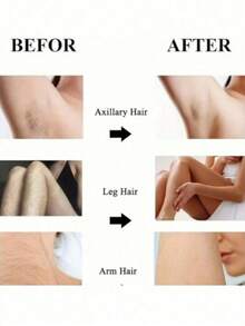 1/2pcs Random Color Crystal Hair Eraser For Women And Men, Reusable Crystal Hair Remover Magic Painless Exfoliation Hair Removal Tool, Magic Hair Eraser For Back Arms Legs,Upgraded Reusable Nano Female Leg Hair Removal - Multi-color - View 6