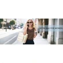 1pc Large Capacity 2026 New Women's Quilted Tote Bag Set - Multi-Compartment Storage, With Cup Holder And Laptop Sleeve, Suitable For Daily Commute, Short Trips, Weekend Getaways, Spring Travel Essentials, Valentine's Day Work Bag, Office Commute Bag, Minimalist Weekend Travel Bag, Women's Gift - Green - View 6