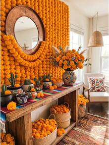 Garlands - Orange Color - View 3