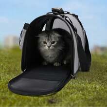 Transparent Pet Space Capsule Backpack Cat And Dog Portable Outdoor Bag Large Capacity Foldable Handbag - Multicolor - View 7
