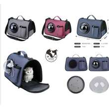 New Cat Bag Portable Outdoor Bag Large Capacity Space Capsule Backpack Cat Cage Cat Box - Multicolor - View 7