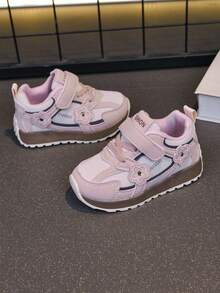 2026 New Baby Walking Sports Shoes, Comfortable Lightweight With Magic Tape Closure, Suitable For Multi-Purpose Wear - Pink - View 4
