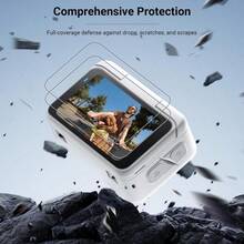 6pcs Screen & Lens Protector Film For Insta360 Go Ultra, 3pcs Tempered Glass Screen Protector Film, 3pcs Lens Protector Soft Film, Compatible With Insta360 Go Ultra Accessories, Bubble-Free, Scratch-Resistant, High Clarity, Durable Screen Protector, Protector Film Set, Camera Lens Shield, Suitable For Video Bloggers & Creators, Outdoor Shooting Equipment And Photography Enthusiasts - View 8