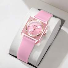 Women's Casual Watch, Square Dial, Analog Display, Accurate Timekeeping, Suitable For Daily And Casual Occasions - Birthday Gift, Anniversary Gift, Graduation Gift - Minimalist Design, Fashionable And Elegant, Perfect Gift Choice. - V541 - View 13