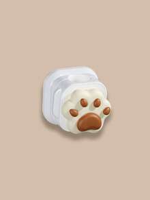 Cute Cat Paw Magnetic Cable Holder, Slot‑Type Self‑Adhesive Cable Clips, Desktop Wire Organizer, Cable Management Tidy Fixer For USB Cables & Power Cords, Multiscene For Desktop Bedside Table Car Home Office - Multicolor - View 6