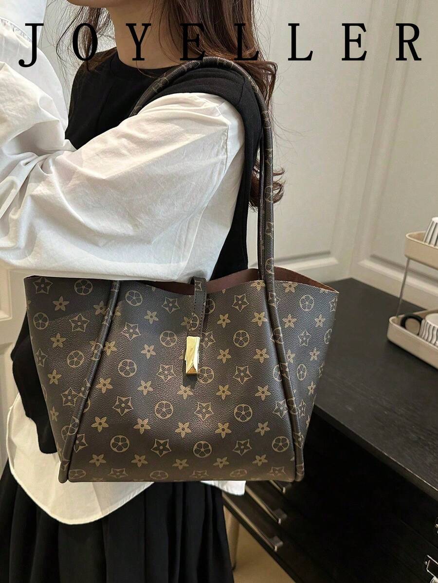 New Solid Color Luxury Multifunctional Women Shoulder Handbag