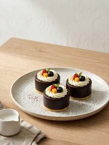 Rund silikonbakform med 6 hål och textur för tårta, mousse, choklad, pudding och dessert, DIY-bakverktyg för hemmet - Multifärgad - Visa 11
