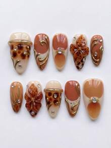 Orange-brown