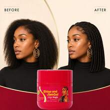 4oz/113g Firm Hold Edge Control Hair Gel For Braids, Locs & Twists, Non-Greasy Shine, Tames Flyaways & Fringe, With Silk Protein & Abyssinian Oil - Edge Control Gel - View 4