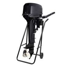 Black Multi Purposed Engine Stand Outboard Boat Motor Cart, Outboard Boat Engine Carrier For Workshops, On Cars, At Docks, On Transport Boats - Black - View 6