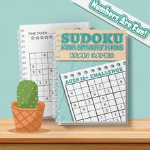 Sudoku Puzzle Notebooks, Beginner To Challenge Number Grid Logic Games, Brain Training, Math Thinking, Concentration & Problem-Solving Practice, Daily Logic Reasoning, Screen-Free Learning For Home, Classroom, Travel & Quiet Time - Sudoku Difficulty Level - View 8