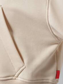 Jordan Women's AS W J BRK FLC MD CRP FZ FT Knit Sweatshirt Jacket IV7522-272 - Beige - View 5