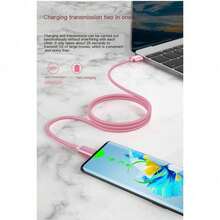 3pcs Micro USB Charging Cables, Lengths 1m/2m/3 Meters, Compatible With Samsung Galaxy S6 S7 Edge Note 5, Kindle And Other Android Devices, Nylon Braided Material, Red - Multicolor - View 3