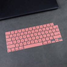 1pc English Peach Pink Keyboard Cover, EU Layout, Compatible With MacBook Neo 13-Inch (A18) Pro 2026 A3404 512GB With Touch ID, Comfortable Touch, Anti-Stain, Precise Fit - View 6