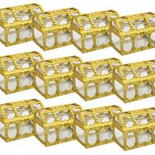 12/24 PCS Plastic Jewelry Box Packaging Box, Empty Gift Box Mini Jewelry Box, Suitable For Weddings, Bride Gift Giving Events, Birthday Parties, Storing Gifts And Small Gifts For Presents. - Treasure Chest Candy Box - View 9
