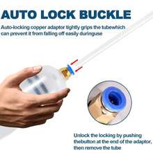 Manual Oil Extraction Tool, Syringe-Style Oil Changer, 500ml Large Capacity Manual Oil Extractor, Syringe Oil Extractor 500cc - [500cc]Syringe-style Multi-function Oil Extractor - View 7