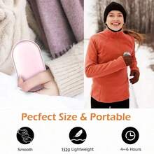 1PC Double-Sided Heating USB Fast Charging Hand Warmer, Portable Pocket Hand Warmer For Outdoor Sports, Home, Office, Winter Heating Essential - Winter Gift 1200/2400mAh - Multicolor - View 3