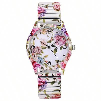 1pc Women's Wristwatch, Simple & Elegant Quartz Watch With Pointer, Perfect For Formal Wear Or Daily Outfits To Create A Sophisticated Look