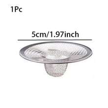 12/5/1pc Stainless Steel Slanted Filter Mesh, 2/2.75/3.5 Inch Metal Mesh Strainer, Suitable For Kitchen Sink/Bathroom, Bathtub, RV Sink, Floor Drain, Balcony Drain, Fast Drainage And Effective Full Mesh Basket, Kitchen Essential - Stainless Steel Filter Mesh - View 13