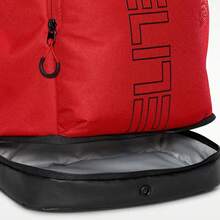 Nike 中性戶外大容量可調節氣墊運動背包，尺寸約 50*30*22cm - 紅色/黑色 - 查看 10