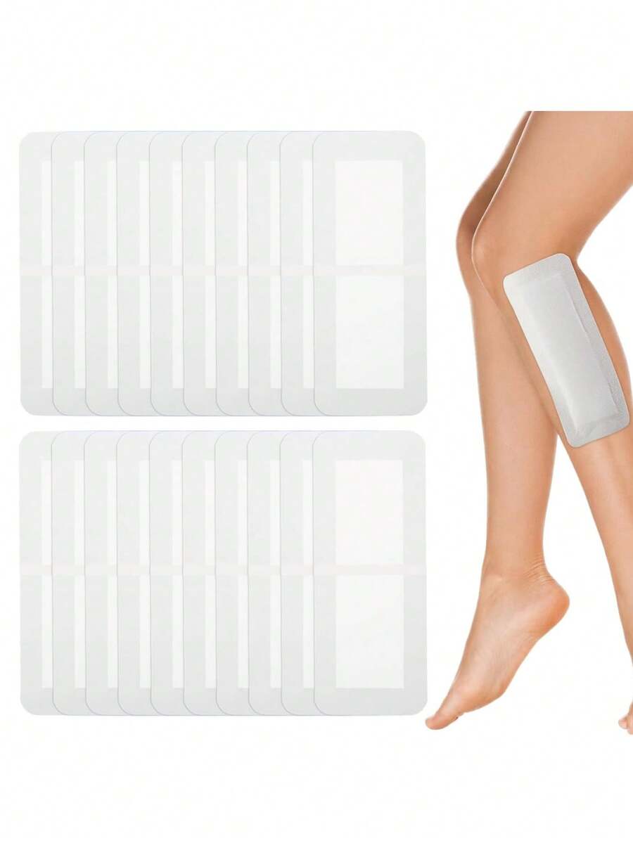 5PCS 4"X10" Bordered Gauze Wound Bandages - White - View 1