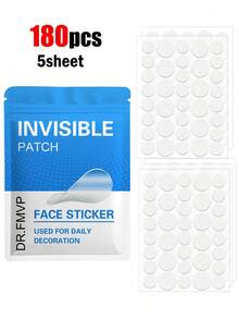 720pcs Invisible Concealment Patches, Comfortable Breathable Lightweight Portable, Super Strong Adhesion, Used For Covering Care, 36/180/360/1080/1440pcs - Transparent - View 9