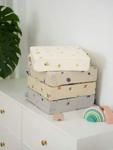 1 buah Bantalan Kursi Peninggi Balita dengan Tali yang Dapat Diatur, Motif Kartun, Bantalan Kursi Tinggi Bayi Portabel untuk Bayi dan Anak-anak - MultiWarna - View 8