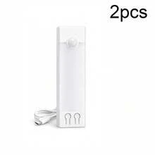 8 Color Changing RGB Night Light With Motion Sensor, Detachable Wall-Mounted Lighting And Lens, Colorful Light Tube, Up And Down Lighting, USB Rechargeable LED Light, Wireless Stair Light, Indoor Wall Light For Closet, Hallway, Stairs, Bedroom Atmosphere Light, Outdoor Wall Light, Sensor Light - Cat Eye Night Light - View 11