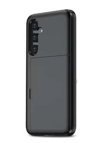 For Galaxy Case, Anti-Drop Two-In-One PC Card Case For Mobile Phone, Suitable Compatible With Apple 17 Promax 17 Pro 17e 16E 15 14 13 12 11 18 Models. 2-In-1 Shock-Proof Mobile Phone Protection Case, With Card Slot And Wallet-Style Design. - Black - View 76