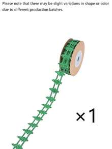 2pcs/1pc Christmas-Themed Decorative Ribbon For Gift Wrapping-Suitable For Christmas Parties, Christmas Tree Decorations, Themed Parties, Thanksgiving, New Year's, Christmas Party Favors, Holiday Parties, And Festive Scene Decorations. - One Size Fits All - View 10