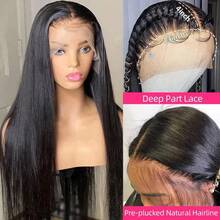 bling hair Human Crochet Hair For Women Deep Wave Invisible Miracle Knots Crochet Human Hair 18 Inch Pre-Separated Feather Lightweight Reusable Crochet Hair Extensions Natural Black - Natural Black - View 11