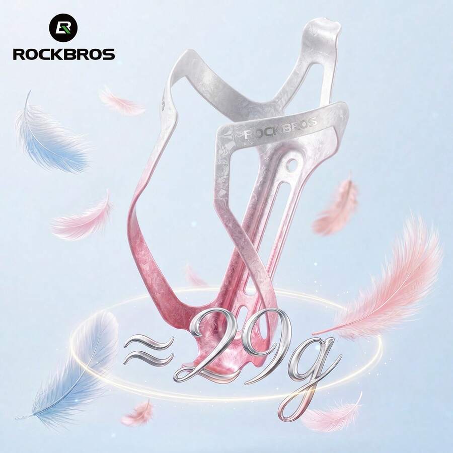 ROCKBROS 1PC Vacuum-Plated Kettle Stand, Made Of Aluminium Alloy, Lightweight, Wear-Resistant, Anti-Corrosion And Scratch-Proof, Fit For MTB, Road Bike, Folding Bike - Multicolor - View 1