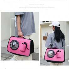 New Cat Bag Portable Outdoor Bag Large Capacity Space Capsule Backpack Cat Cage Cat Box - Multicolor - View 2