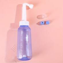 300ml Nasal Irrigation Pot, Nasal Rinse Bottle, Nasal Cleanser, Manual Valve Nasal Irrigator - Blue - View 8