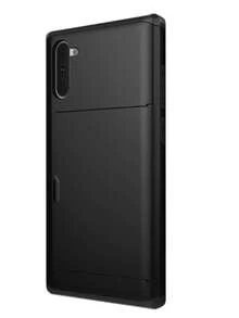 For Galaxy Case, Anti-Drop Two-In-One PC Card Case For Mobile Phone, Suitable Compatible With Apple 17 Promax 17 Pro 17e 16E 15 14 13 12 11 18 Models. 2-In-1 Shock-Proof Mobile Phone Protection Case, With Card Slot And Wallet-Style Design. - Black - View 59