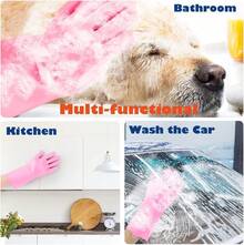 Pet Bath Sprayers & Brushes - Red and White - View 4