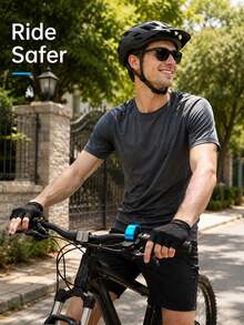 1pc Bicycle Bell, Mini Aluminum Alloy Bike Handlebar Bell, 90dB Loud Clear Safety Warning Bell, Easy Install Cycling Warning Horn, Suitable For Mountain And Road Bikes, Rust-Proof Compact Bicycle Accessory, Suitable For Adult Outdoor Cycling - Multicolor - View 1