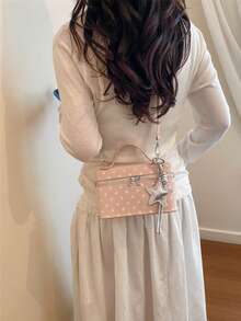 Women Top Handle Bags - Rose Gold - View 5