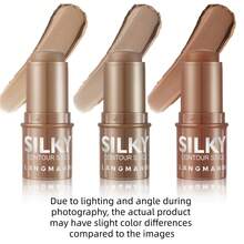 LANGMANNI 3-In-1 Contour Stick. Multi-Purpose Contour Stick. Non-Greasy Highlighting Pencil. Creamy Texture Makeup. - Multicolor - View 4