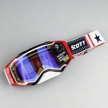 Outdoor Motorcycle Goggles, Dirt Bike Parts, UV400 Anti-UV Riding Glasses For Motorcycles, MTB, MX, ATV Off-Road Cycling - Multicolor - View 11