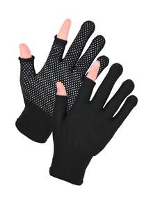Ueasy 2 buah Sarung Tangan Layar Sentuh Hangat Musim Dingin untuk Wanita, Lapisan Bulu Domba, Sarung Tangan Lembut untuk Berkirim Pesan, Cocok untuk Ski, Menghangatkan Tubuh dan Bepergian di Musim Gugur/Musim Dingin - MultiWarna - View 11