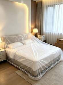 1 st dammskydd i plast för möbler, elastisk transparent skyddsfilm med slumpfärgad kant, lämpligt för soffa, matbord och TV-bänk, dammskydd för heminredning, skyddande möbelöverdrag för hushållet - Multifärgad - Visa 7