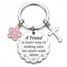 Best Friend Keychain, Women's Friend Gift, Best Friend Christmas Friendship Keychain With Gift Bag And Velvet Pouch - Friendship Keychain - View 6