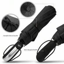 Double Wind Resistant Strong Automatic Open&Close Folding Canopy 10 Rib Umbrella - Multicolor - View 5