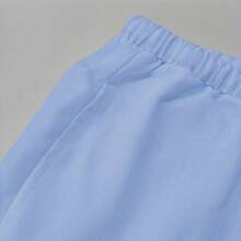 Women's Casual Comfortable Versatile Linen Loose Flowy Wide Leg Pants Spring, Vacationcore - Blue - View 6