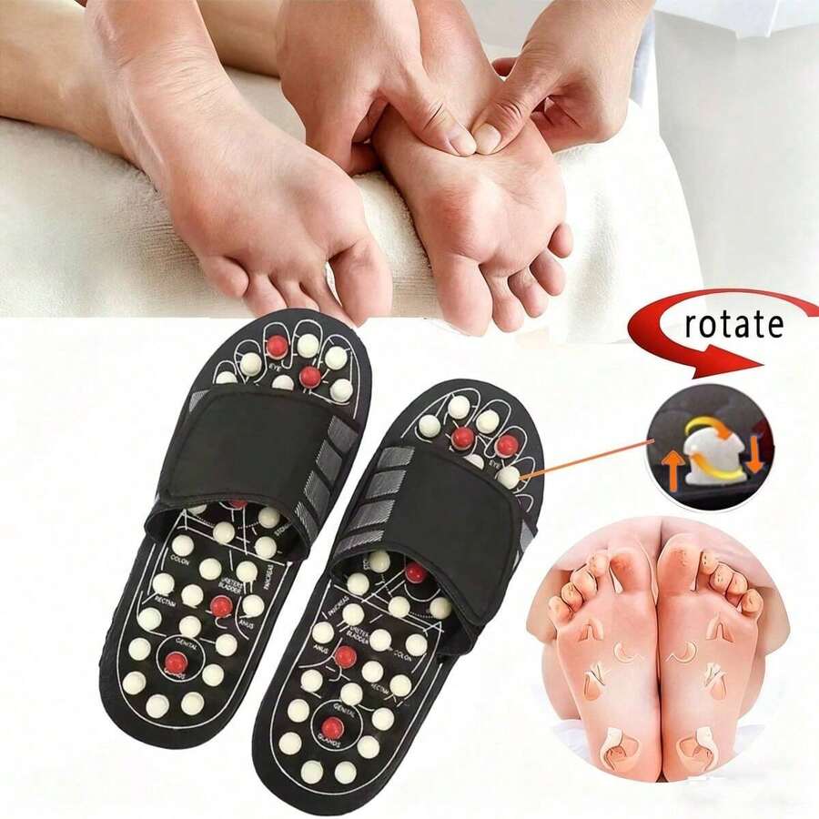 Massage Foot Mats - Black - View 1