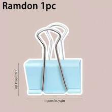 40/60pcs Macaron Multi-Color Long Tail Clips, Ticket Swallowtail Clips, Document Fixing Clips, Secure Grip And Non-Slip, Suitable For Back To School Assignment And Exam Paper Organization, Christmas Holiday Document Classification And Binding, Halloween Theme Planner Material Fixing, Office Stationery Short Video Promotion - Morandi Color - View 11