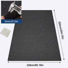 229*520cm Large Garage Floor Mat, Heavy-Duty Protective Mat, Fits SUVs And Pickup Trucks - Grey - View 2
