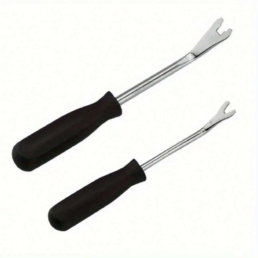 1Set Durable Steel Screwdriver Crowbar With Non Slip Black Handles For Car Dashboard Removal Panel Repair Tool - 1 Set - View 1